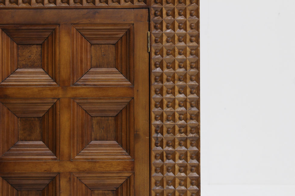 Thumbnail: Spanish Brutalist Sideboard solid wood