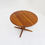 Thumbnail: Vintage Danish round extendable dining table solid teak