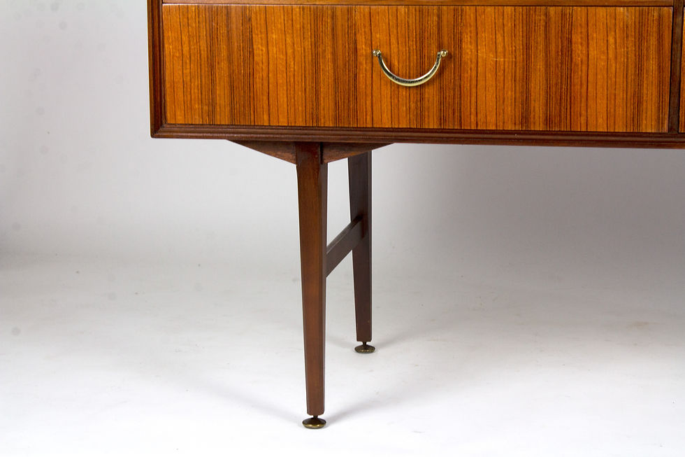 Thumbnail: Vintage dressoir badkamer meubel jaren 60