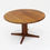 Thumbnail: Vintage Glostrup Danish round extendable dining table solid teak 1960s
