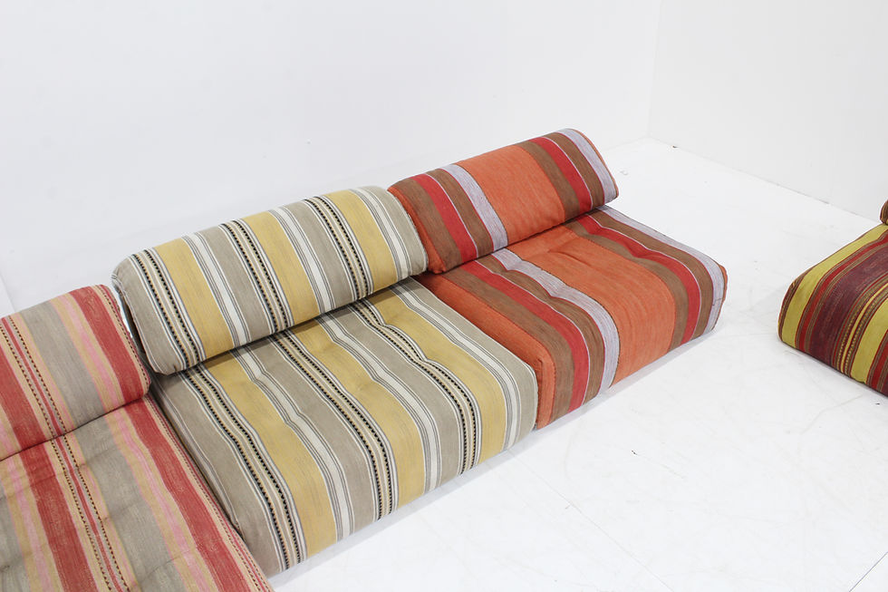 Thumbnail: Roche Bobois Voyage Immobile modular lounge sofa set of 5