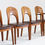 Thumbnail: Vintage Danish teak Dining Chairs by Niels Koefoed set of 8