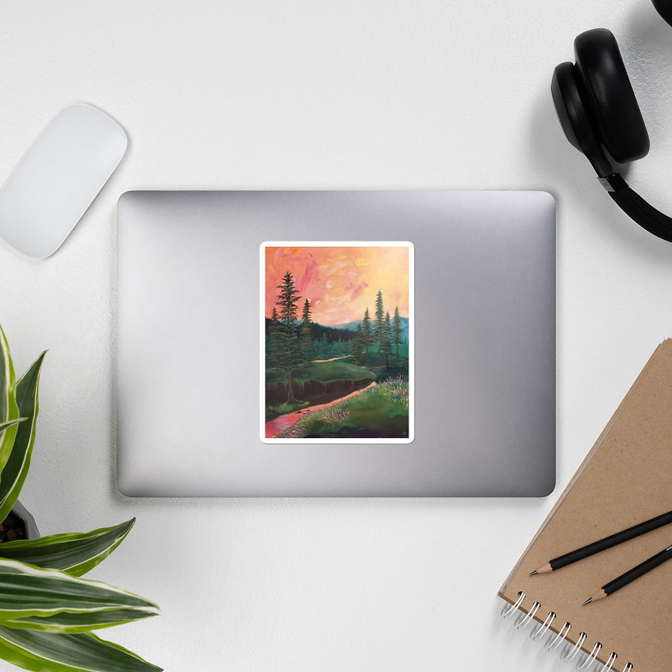 Thumbnail: "River Free" Stickers