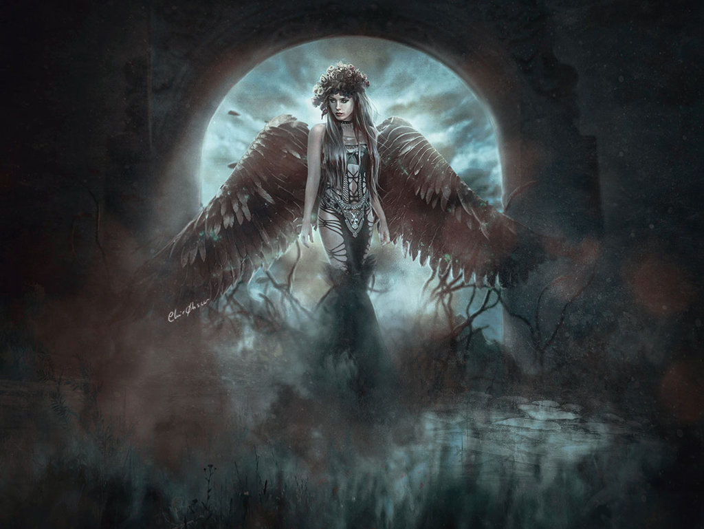 DARK ANGEL | Custom Conjured Fallen Angel Companion | No Vessel Required