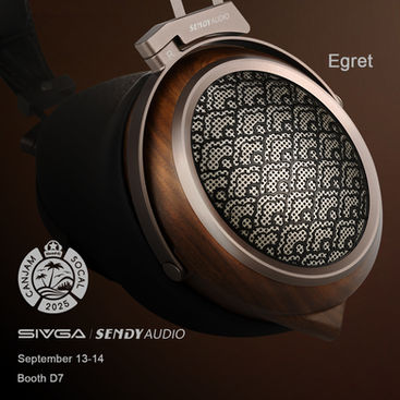 Sivga and Sendy Audio Brings New “Egret” to CANJAM SoCal 2025 to push HIFI boundaries