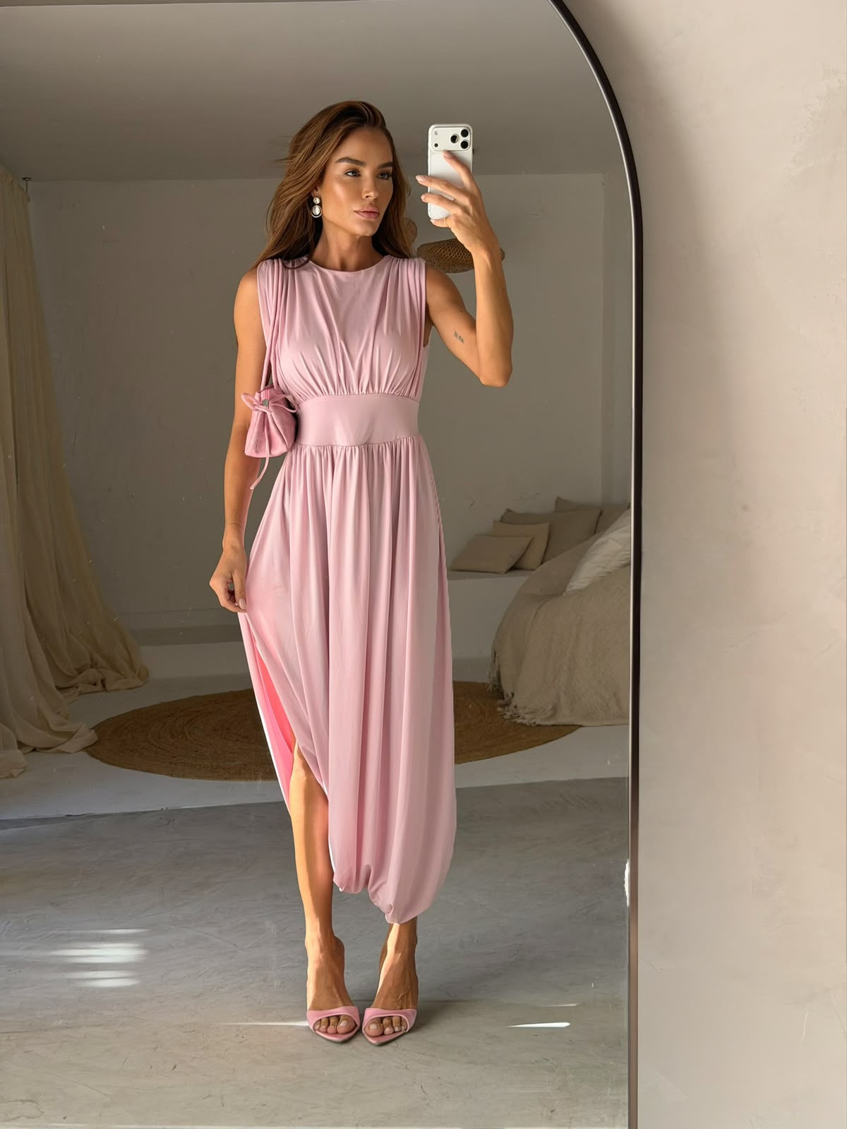 Vestido Longuete Torção Valência
