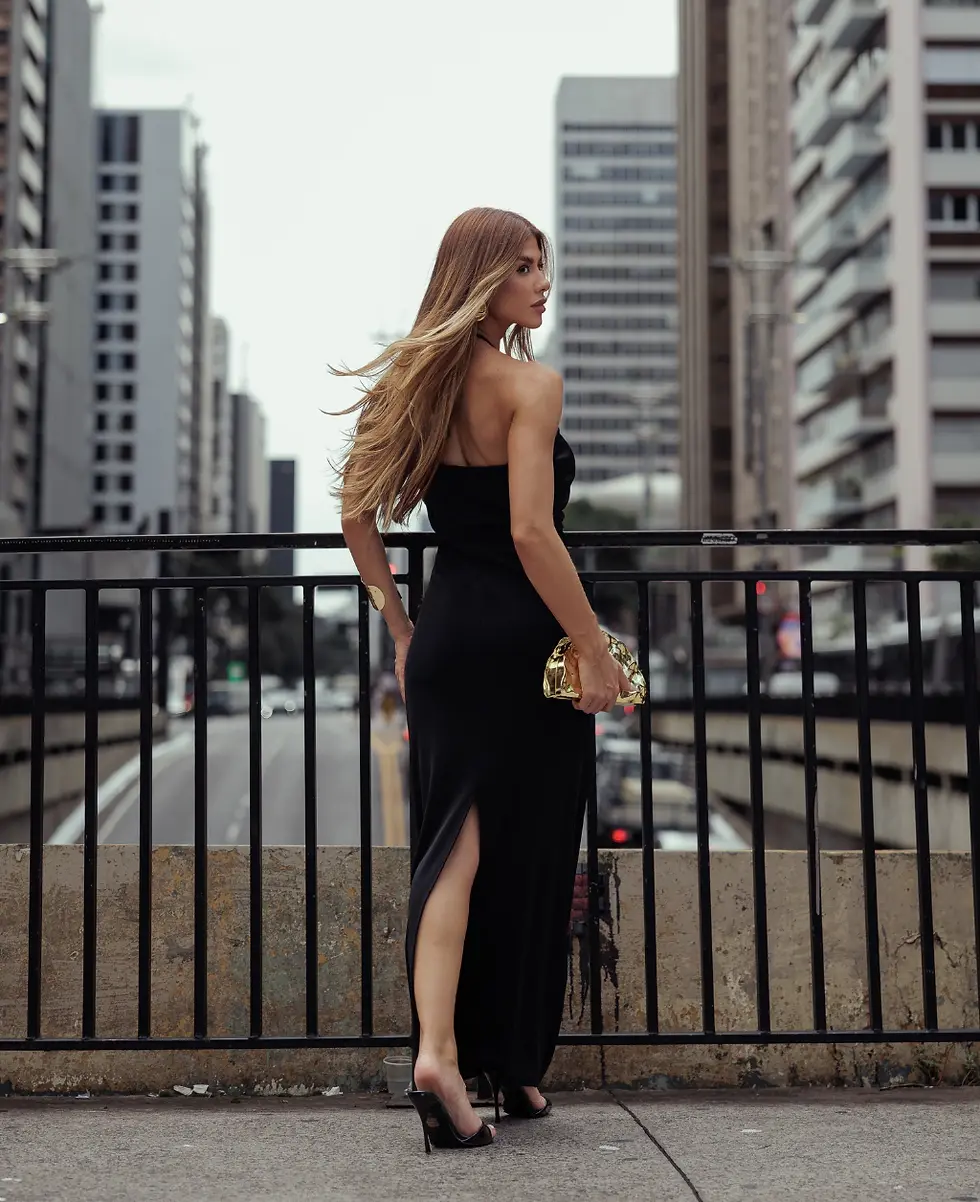 Miniatura: Vestido Harper Preto