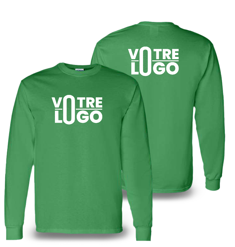 Miniature : T-Shirt Homme 100% Coton Manches Longues