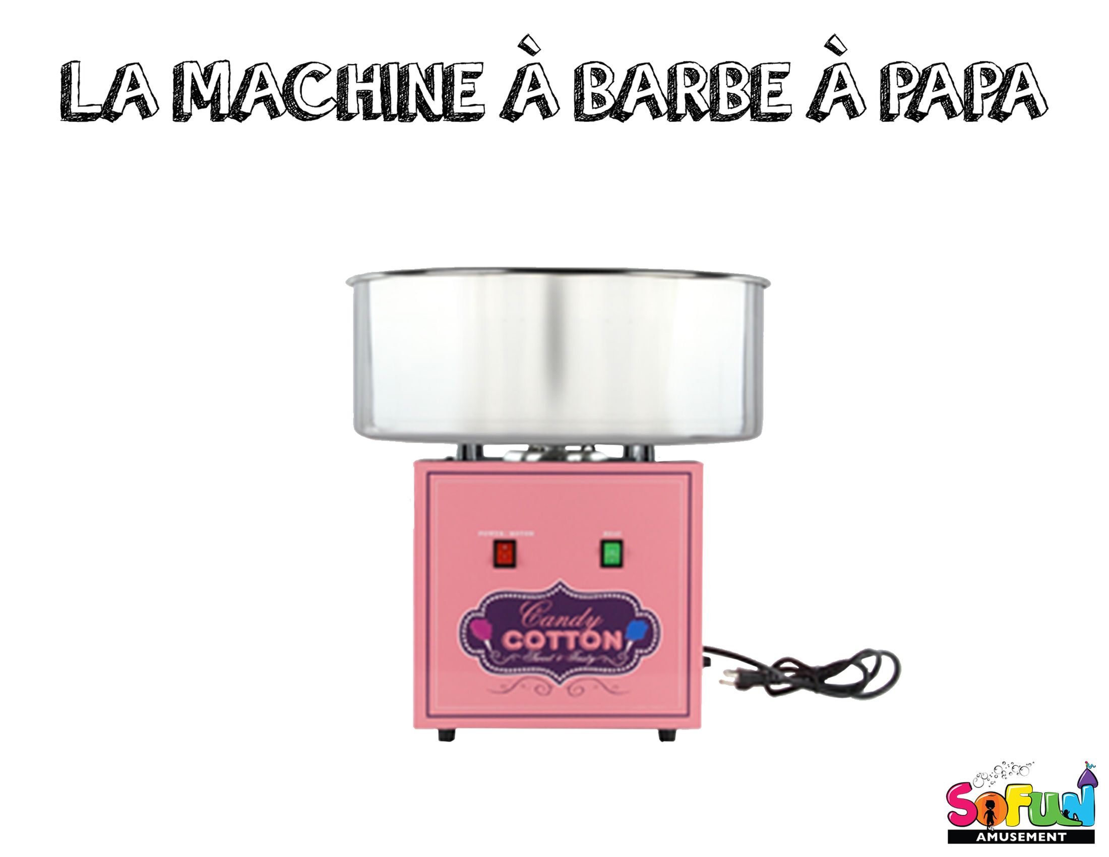LA MACHINE À BARBE À PAPA