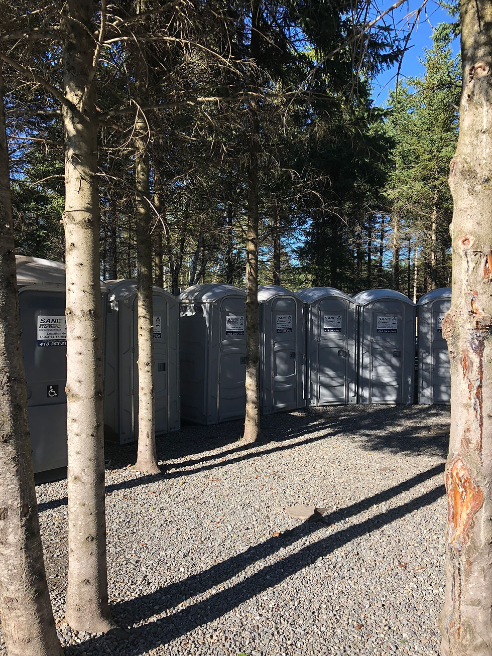 Location de toilettes chimiques | Sani-Etchemin inc. | Sainte-Justine