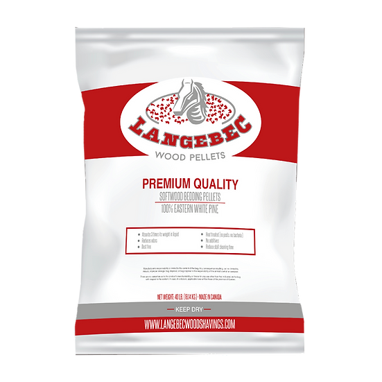 Softwood Bedding Pellets Langebec