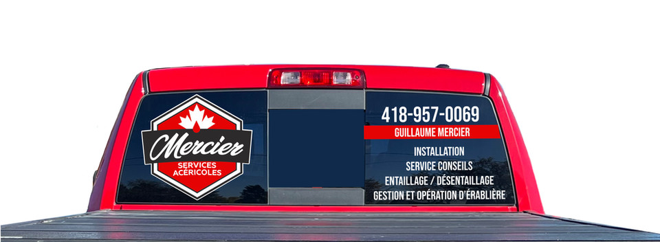 À Lac-Etchemin, donnez de la visibilité à votre entreprise grâce à notre service de lettrage de voiture sur mesure! 
Que ce soit pour une voiture, un camion, ou un véhicule commercial, nous concevons un lettrage automobile 
professionnel et percutant. Notre équipe spécialisée en graphisme crée des designs adaptés à votre image de 
marque.Nous offrons un service complet d’habillage de véhicule, incluant le lettrage vinyle pour voiture, durable et résistant 
aux intempéries. Besoin d’un lettrage publicitaire accrocheur ou d’un lettrage de voiture discret? 
Chaque projet est unique, c’est pourquoi nous proposons aussi du lettrage personnalisé pour voiture, 
pour refléter fidèlement votre entreprise.
