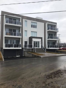 Projet de construction de condos résidentiel réalisé par Pompage JMB.