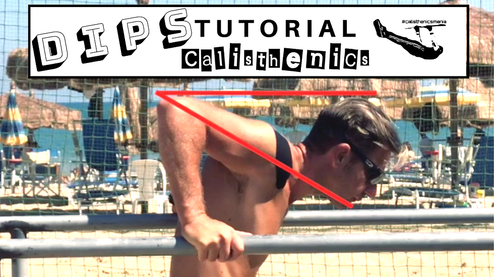 DIP TUTORIAL | Calisthenics