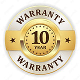10 years written warranty