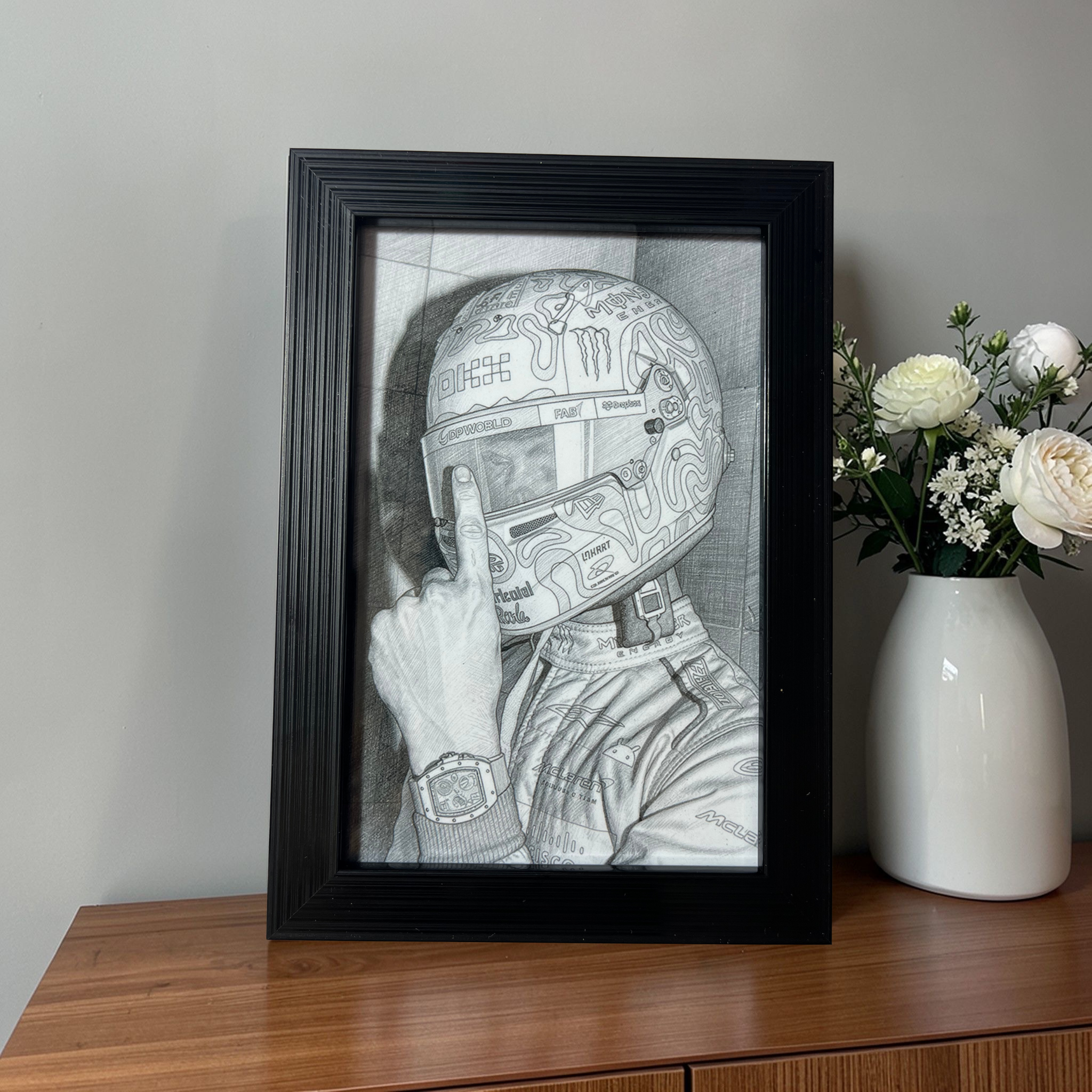 Lando Norris Champion Print
