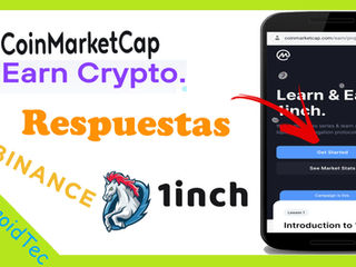 Respuestas del Airdrop 1Inch Coinmarketcap Earn