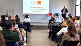 Les managers du département DISU d’Orange réunis lors de leur séminaire annuel.