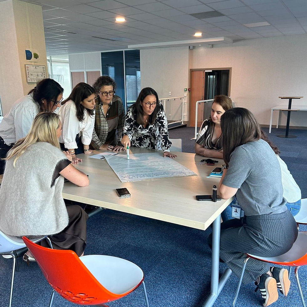 Atelier d’intelligence collective avec les managers de Juridica/AXA lors de la Manager Academy.