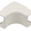 Thumbnail: Raceway Internal Corner - 3 Sizes, PVC, Office White