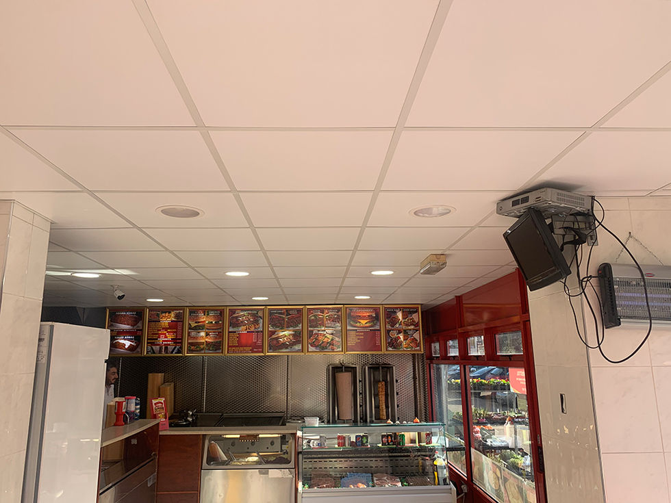 Kebab Shop – Shirehampton, Bristol - PS Drylining