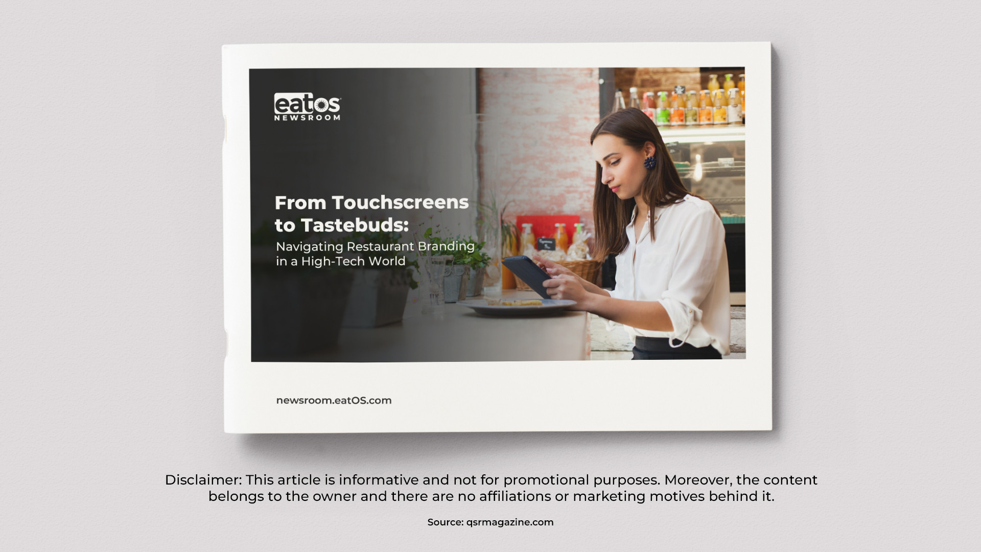 From Touchscreens to Tastebuds: Navigating Restaurant Branding in a High-Tech World