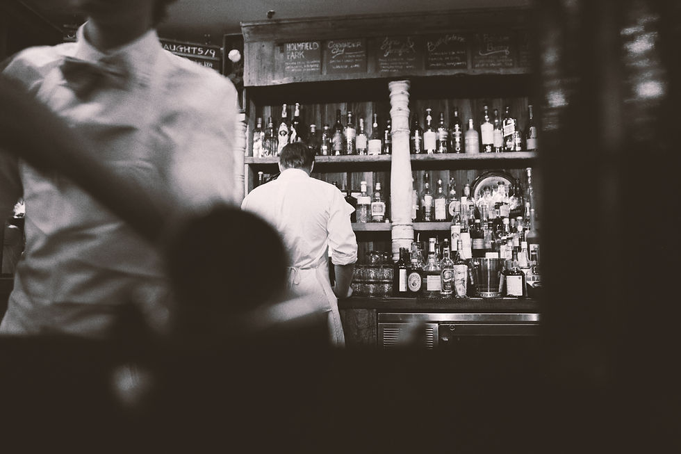 Bar Scene Interior