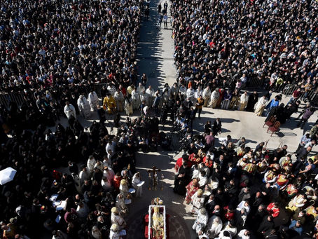 Huge security deployment at the funeral of Israeli Rabbi 