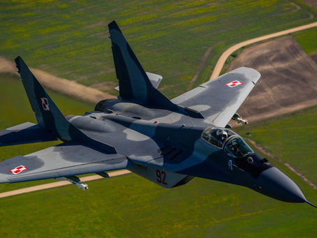 Poland to send four MIG-29 fighter jets to Ukraine.