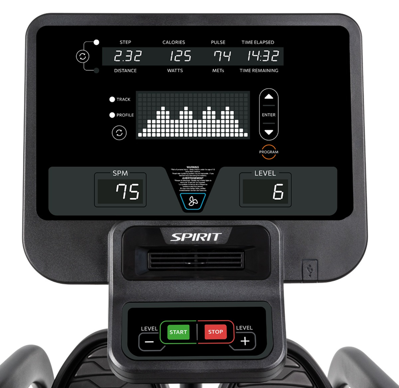 Thumbnail: Spirit Fitness CRS800S Recumbent Stepper