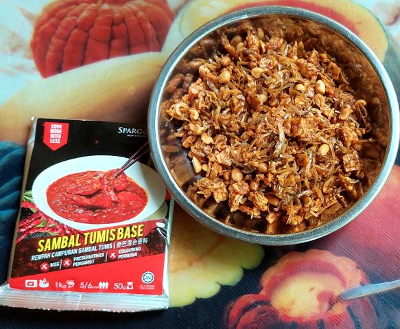 Sambal Ikan Bilis | My Blue Tea