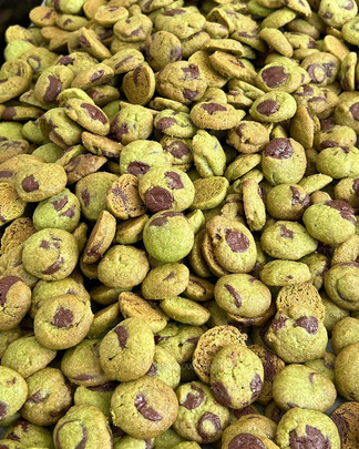 Pandan Choc Chips My Blue Tea