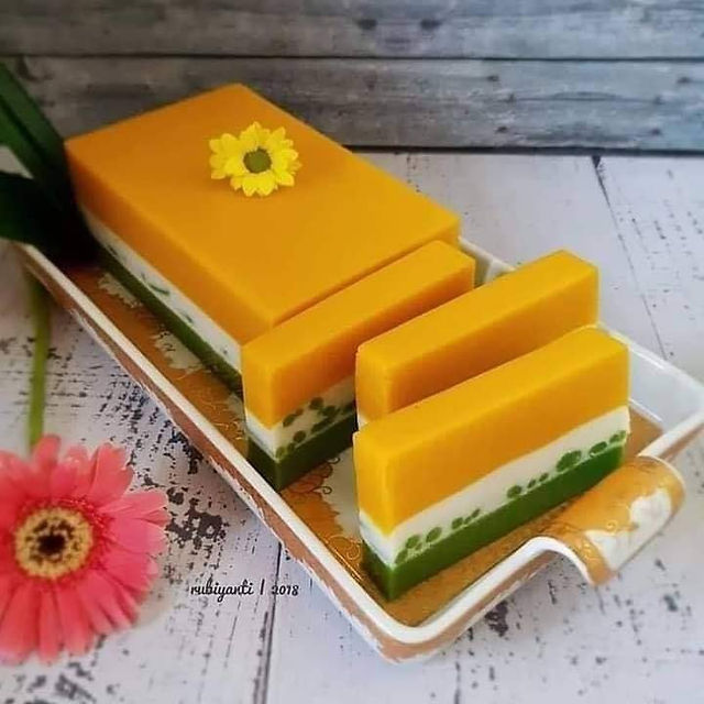 Pandan Talam jelly 