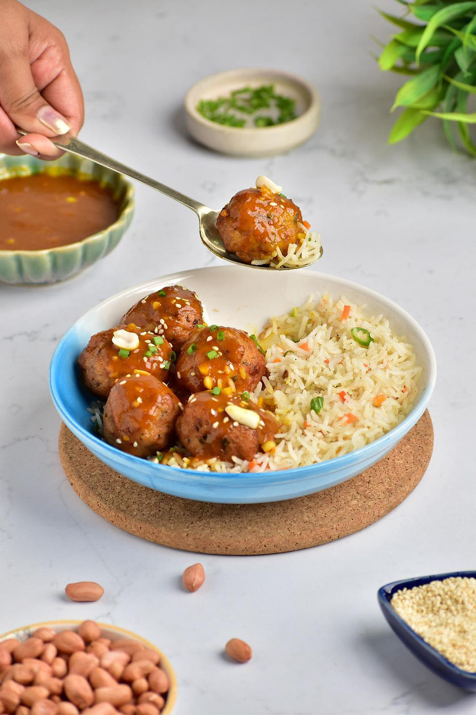 Satay Meatball – A Cozy Twist on a Malaysian Classic 🍡🌿