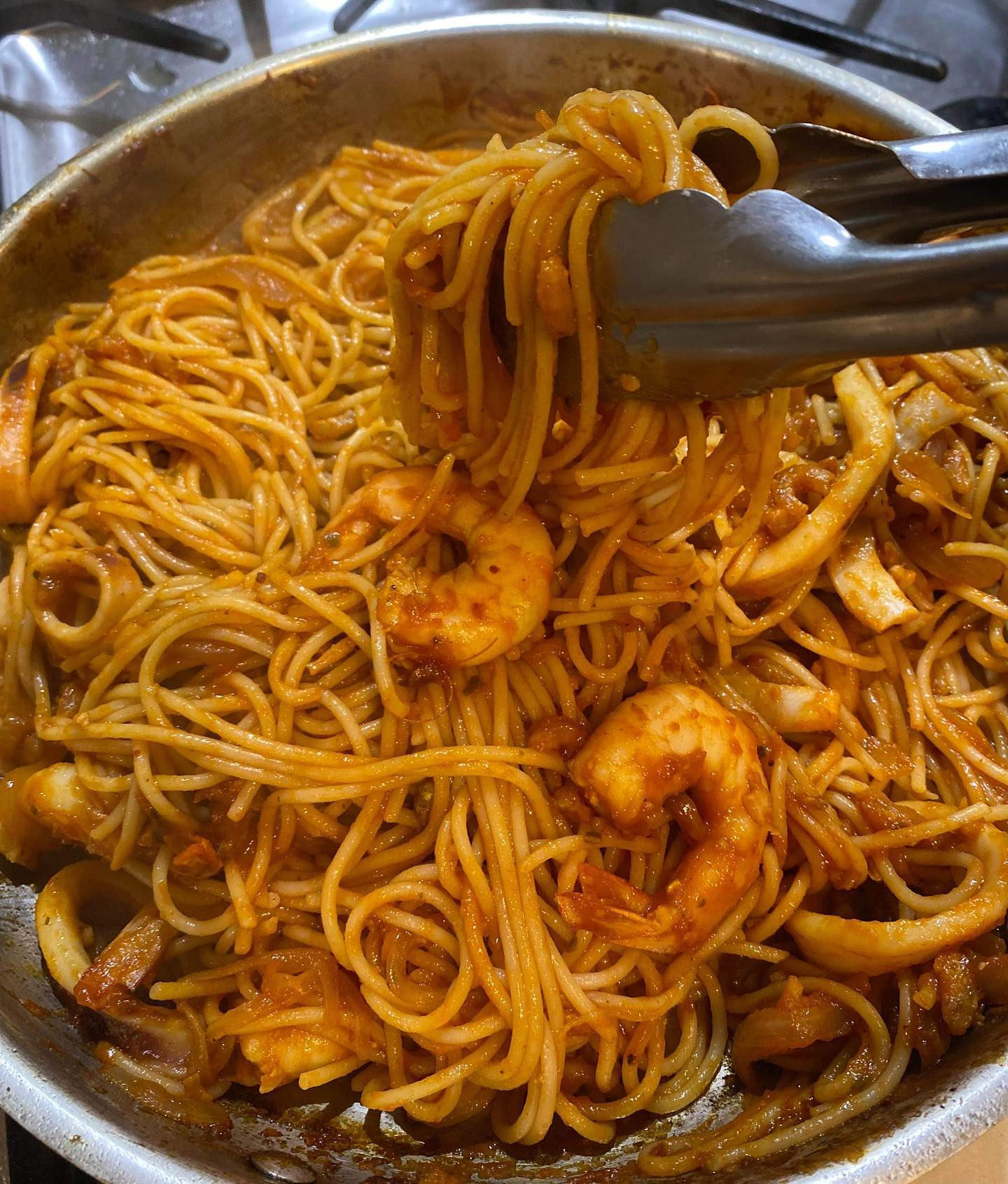 Sambal Pasta from My Blue Tea