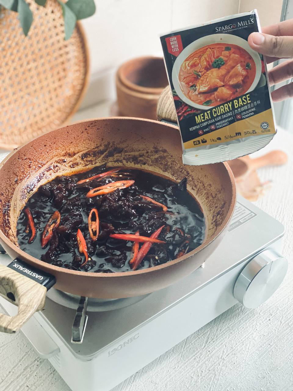 Ayam Daging Masak Kicap Hitam | My Blue Tea