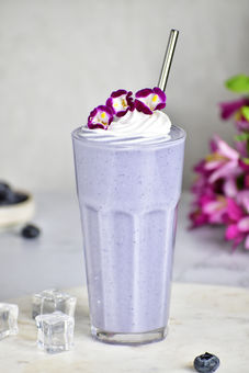 Butterfly Pea Smoothie high in antioxidants | My Blue Tea