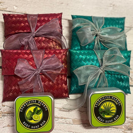 Pandan and Kaffir Lime body soap | My Blue Tea