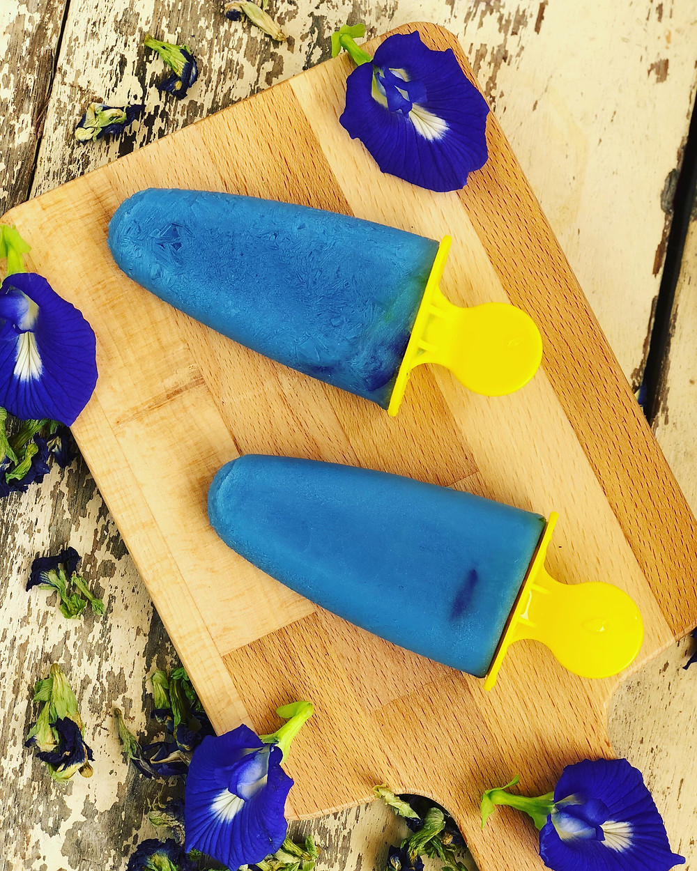 Ice Popsicles | BLUE TEA | MY BLUE TEA