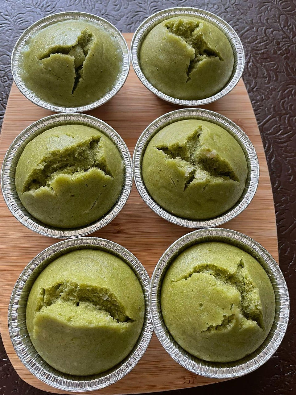Super easy Pandan cupcakes with Pandan Powder | My Blue Tea