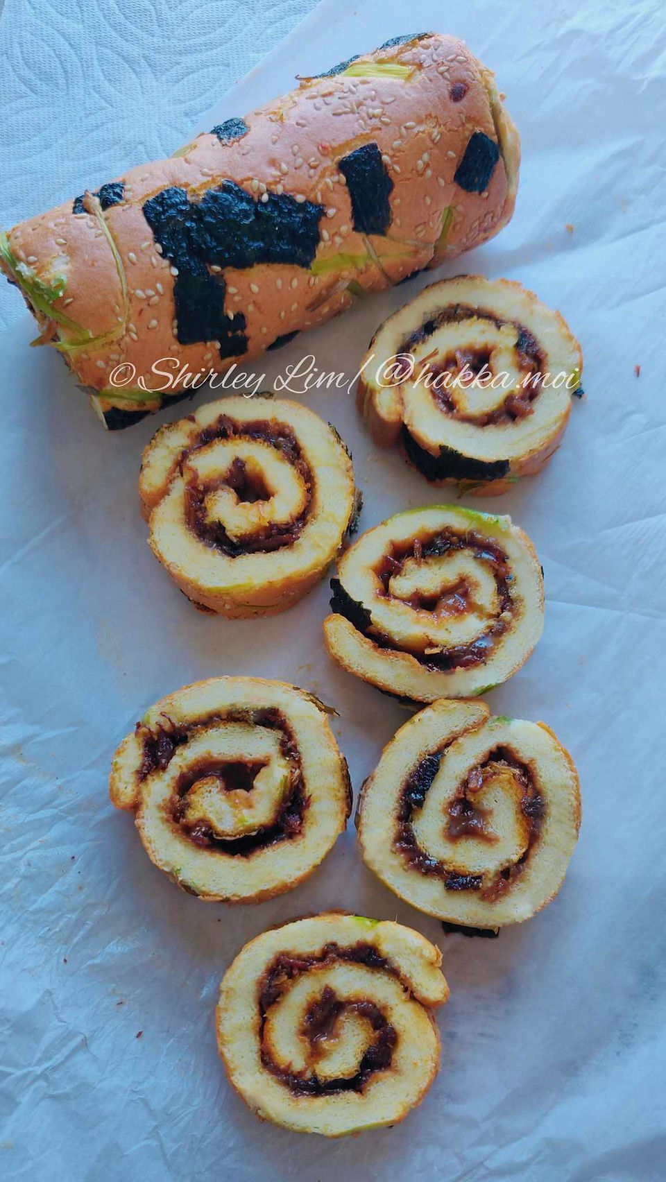 Rendang Swissroll | My Blue Tea 