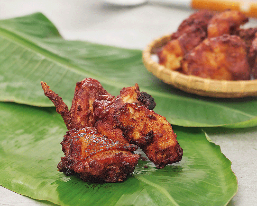 Inche Kabin Nyonya fried chicken super good | My Blue Tea