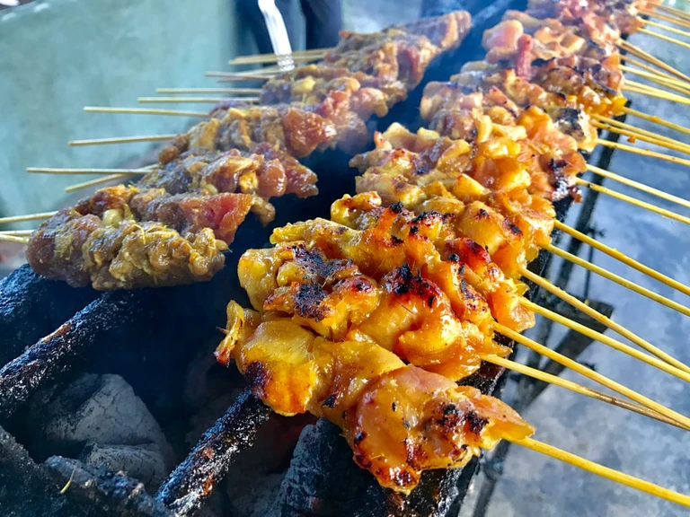 Satay at Ramadan Bazaar | My Blue Tea