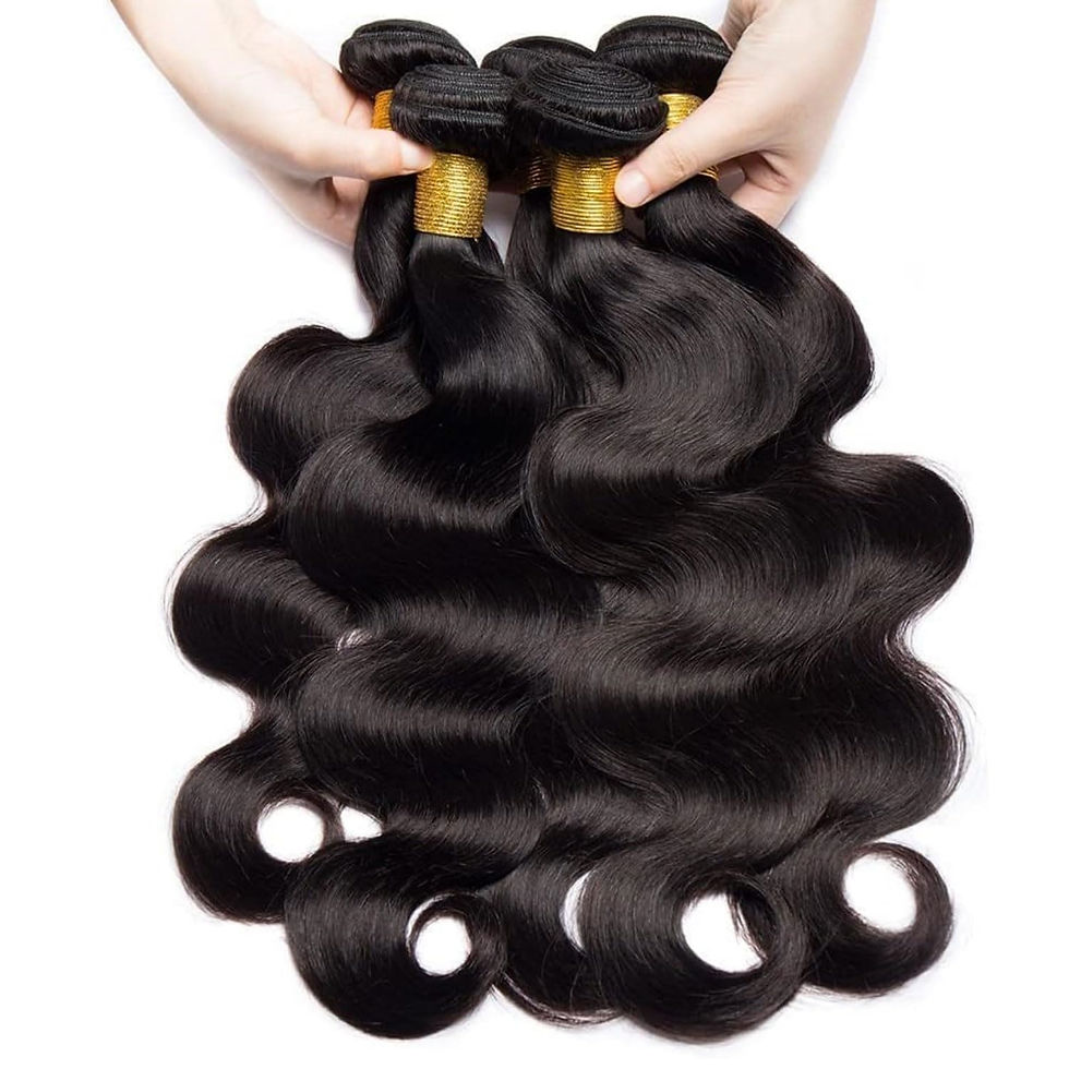Thumbnail: 12A Body Wave Bundles Human Hair 18 20 22 24 Inch Human Hair Bundles 100% Unpro
