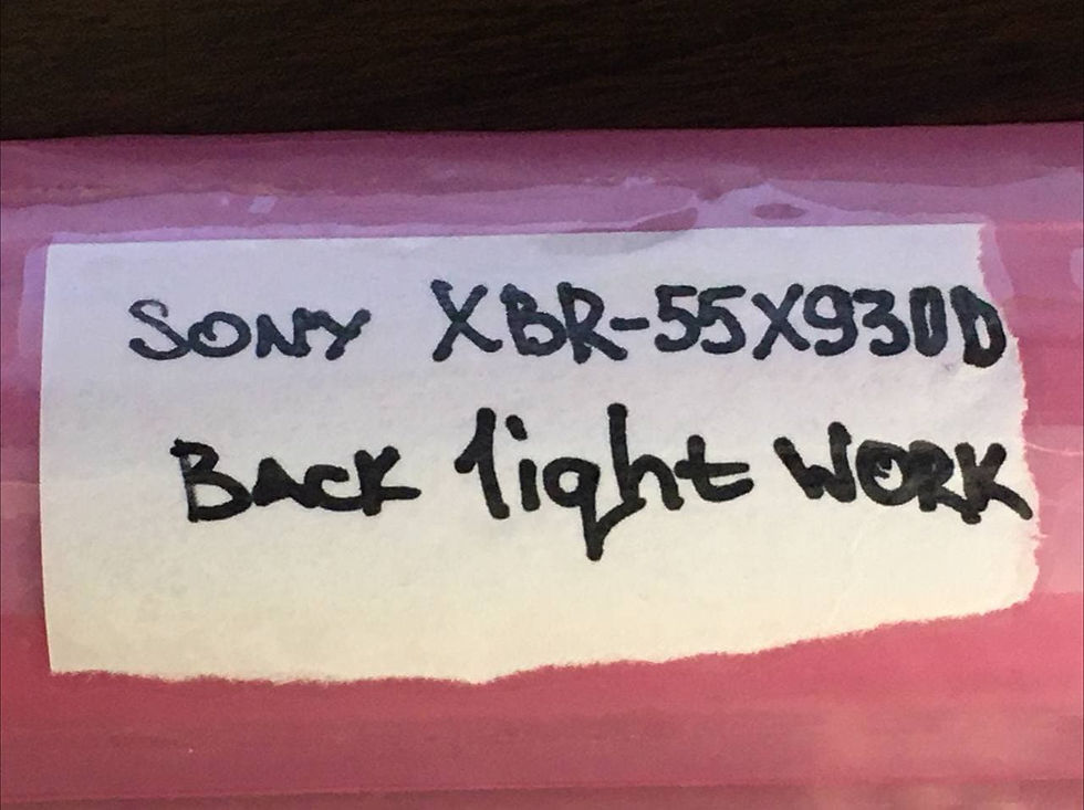 Thumbnail: 4-580-374-01 SV-30008 160507D 4-580-442 L2093031A Backlight XBR-55X930D
