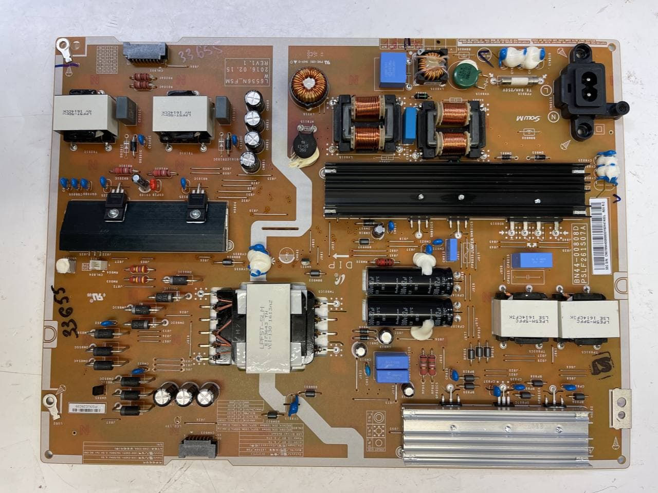 BN44-00808D Power Supply Samsung  UN65KU6300FXZA UN65MU6300FXZA	UN60KU6300FXZA