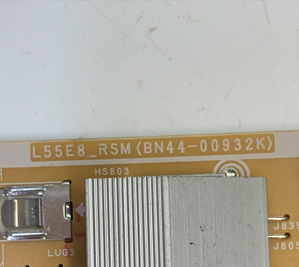 Thumbnail: BN44-00932K L55E8_RSM Power Supply Samsung UN49RU8000FXZA UN55RU8000FXZA