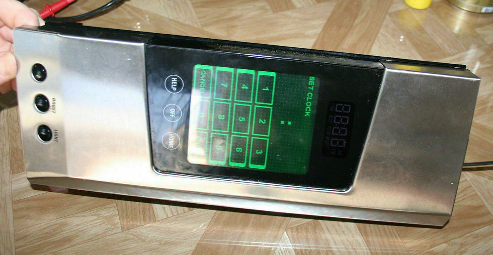 Thumbnail: REPLACEMENT TOUCH SCREEN FOR GE MICROWAVE CONTROL PANEL WB07X10733 JVM2070SH01