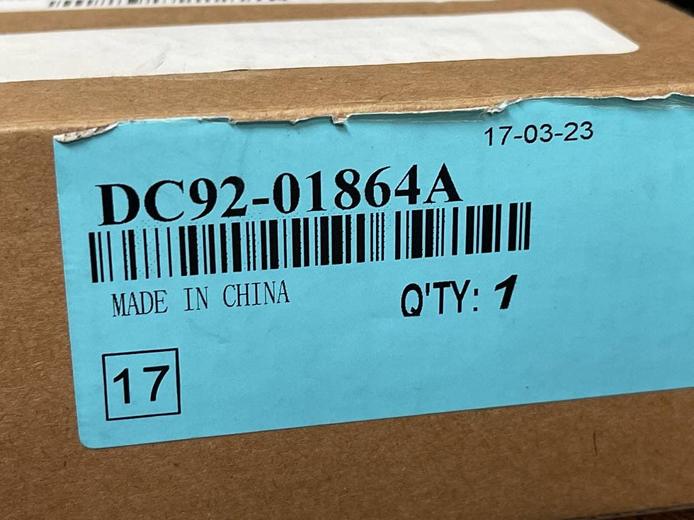 Thumbnail: DC92-01864A OEM BRAND NEW Samsung Washer Display WA50K8600AV/AA WA54M8750AV/A4