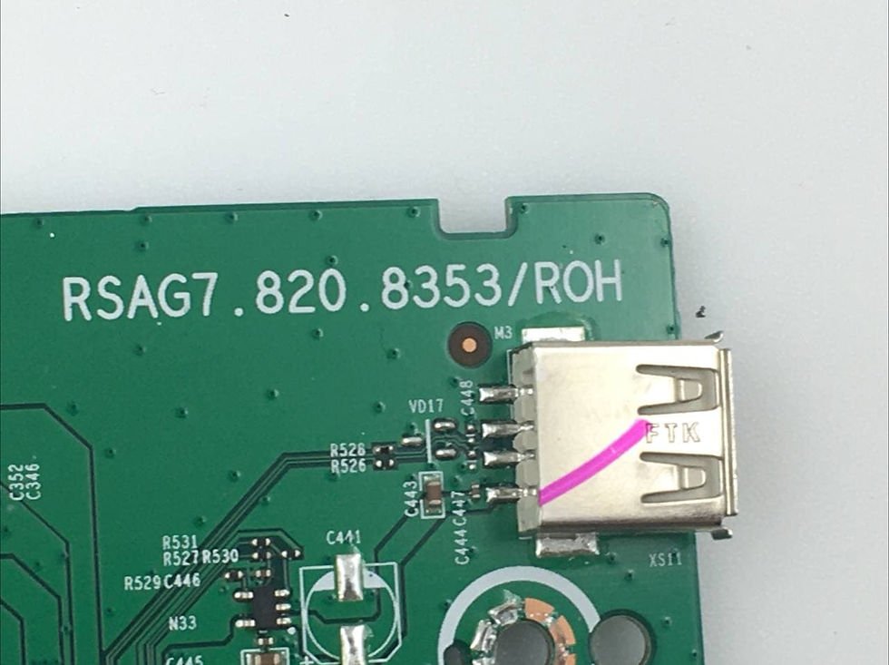 Thumbnail: 242317 Main Board RSAG7.820.8353/ROH 242317 239860 HU58A6109UW Sharp LC-58Q620U